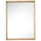 James Martin Vanities Milan 23.6" Rectangular Mirror in Natural Ash, , large