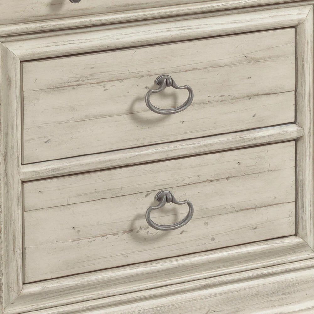 Kincaid Selwyn Parkland 3-Drawer Nightstand in Cottage White, , large