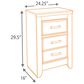 Ashley Juararo 2 Drawer Nightstand in Dark Brown, , large