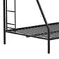 Pacific Landing Carson Twin Over Full Bunk Bed in Glossy Black, , large
