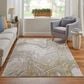 Feizy Waldor Ivory 6"7" x 9"6" Area Rug, , large
