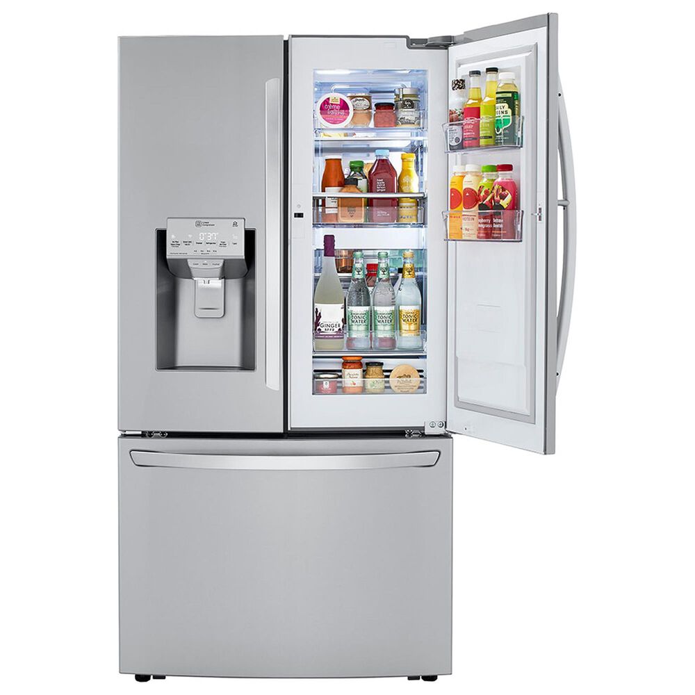LG 24 Cu. Ft. French Door Counter Depth Refrigerator with Craft Ice