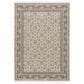 Oriental Weavers Maharaja Belita 2061N 6"7" x 9"6" Ivory and Grey Area Rug, , large