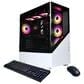 CyberPowerPC Gamer Supreme Gaming Desktop | AMD Ryzen 7 9800X3D - 32GB RAM - AMD Radeon RX 9070 XT Graphics - 2TB SSD in Black and White, , large
