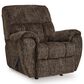 Ashley Stayfish Manual Rocker Recliner in Chocolate, , large
