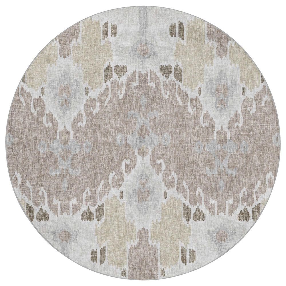 Dalyn Rug Company Lorenzo LN5 Ivory 8" Round Area Rug, , large
