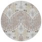 Dalyn Rug Company Lorenzo LN5 Ivory 8" Round Area Rug, , large