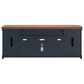 Ashley Landocken 84" Extra Large TV Stand in Light Brown and Dark Sate Blue, , large