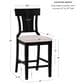 Linon Home Decor Rylan Counter Stool in Black, , large