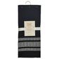 Willow & Hem Cumberland Kitchen Towel in Black (Set of 3), , large