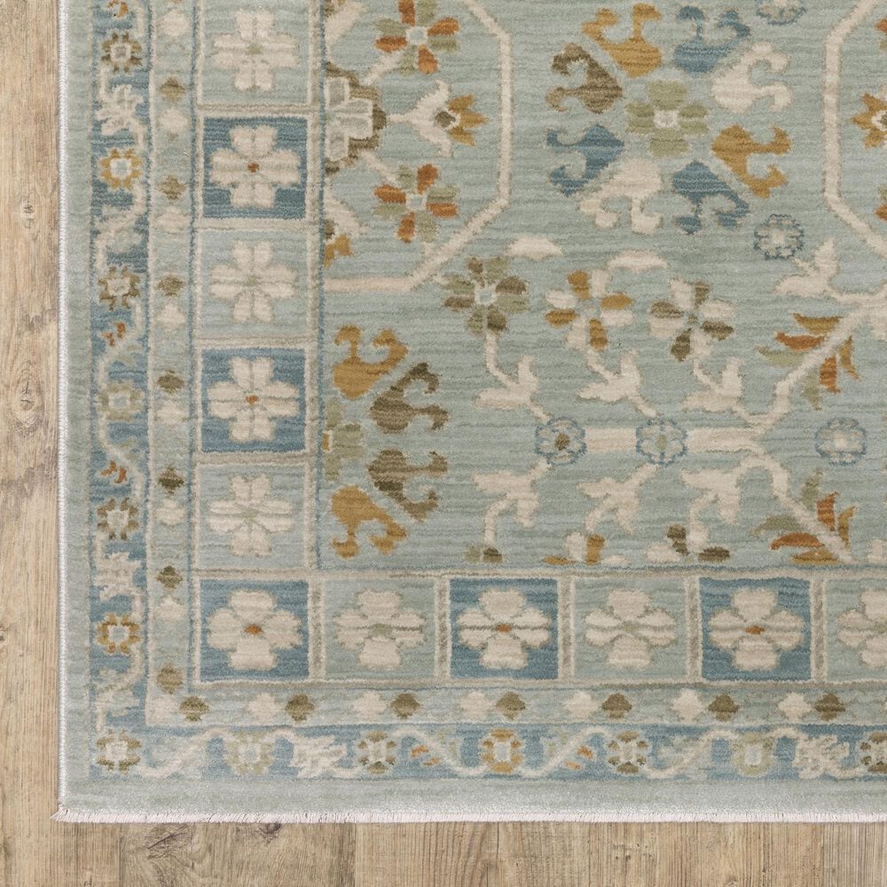 Oriental Weavers Maeve Blue and Grey 6&#39;7&quot; x 9&#39;6&quot; Area Rug, , large