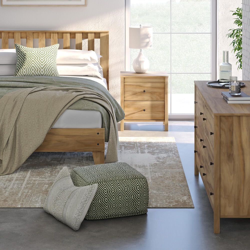 Ashley Bermacy 6-Drawer Dresser in Light Brown, , large