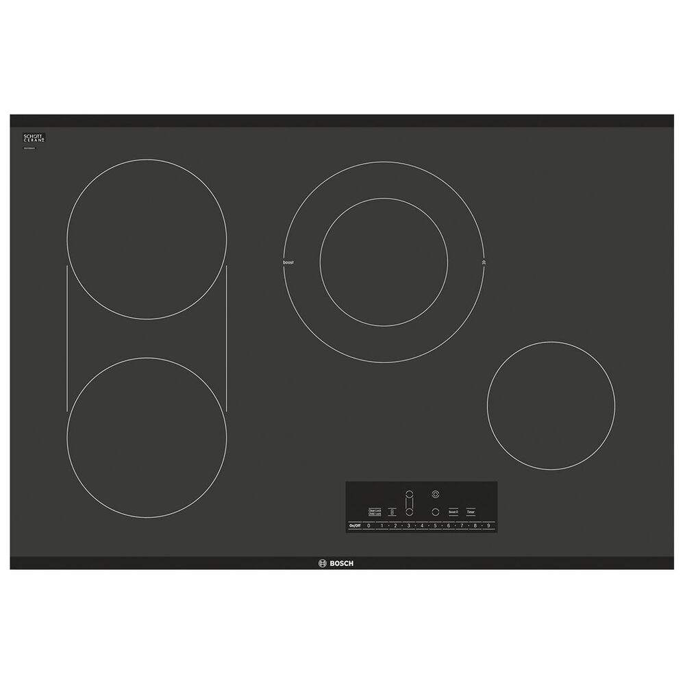 Bosch 30" Touch Control Electric Cooktop in Black, , large