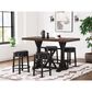 Ashley Valebeck Swivel Counter Stool in Antiqued Black, , large