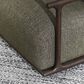 Classic Home Lucia Swivel Accent Chair in Kale Green, , large