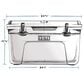 YETI Tundra 45 Hard Cooler in Navy, , large