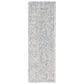 Safavieh Micro-Loop MLP526N 2"3" x 9" Navy and Ivory Runner, , large