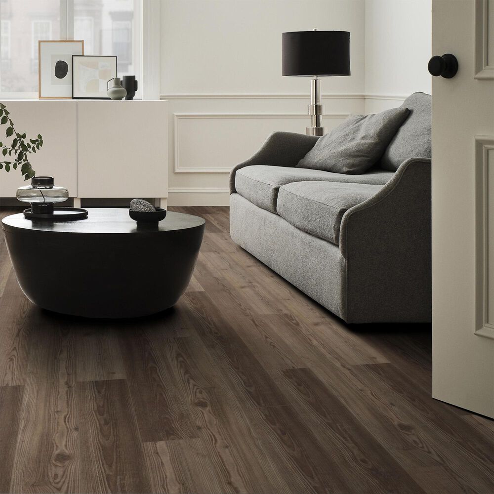 Shaw Pet Perfect Weathered Brown 7" x 60" Luxury Vinyl Plank, , large