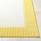 Surya Alfresco 8"10" x 12"10" Pearl, Saffron, Beige and Tan Indoor/Outdoor Area Rug, , large