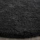 Safavieh Sheep Shag SSG101C 3" x 5" Charcoal Area Rug, , large