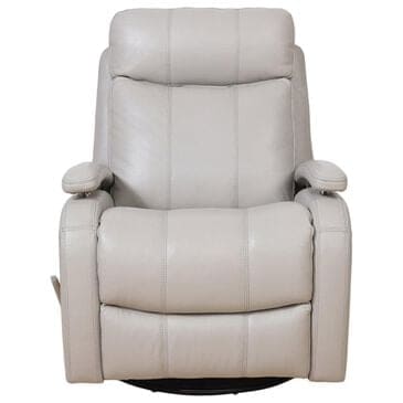 Barcalounger Modern Expressions Manual Swivel Glider Recliner in Gable Dove, , large