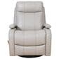 Barcalounger Modern Expressions Manual Swivel Glider Recliner in Gable Dove, , large