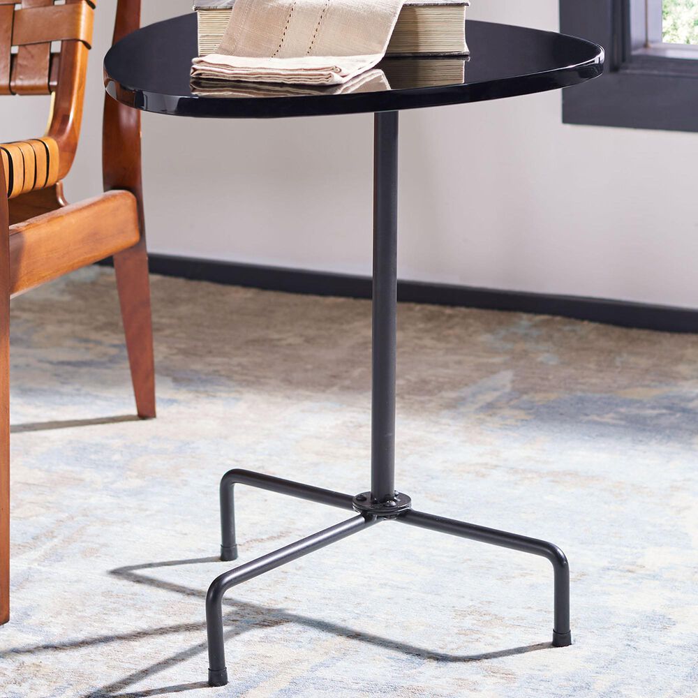 Safavieh Berlin Side Table in Black, , large