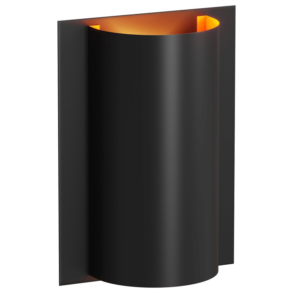 Zuo Modern Metal Wall Lamp in Matte Black, , large