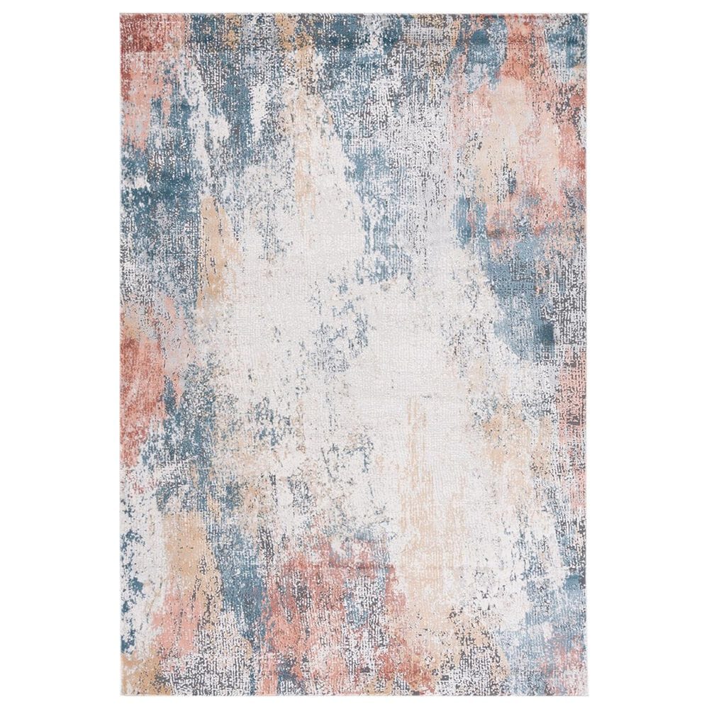 Safavieh Invista 5"3" x 7"6" Ivory and Multicolor Area Rug, , large