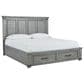 Ashley Russelyn 6-Piece Cal King Panel Bed Set in Gray, , large