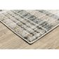 Oriental Weavers Cambria Faded Stripes 6"7" x 9"6" Beige Area Rug, , large
