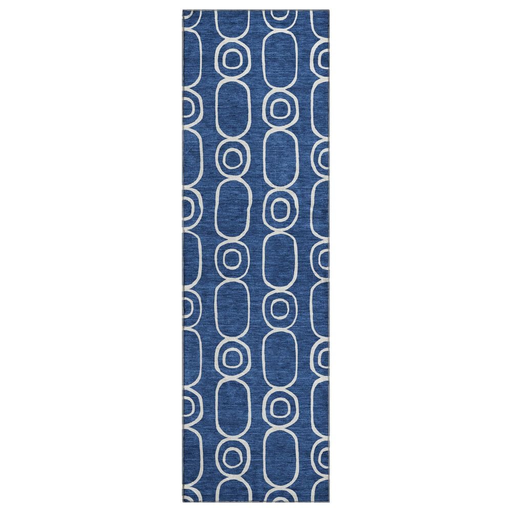 Dalyn Rug Company The Reserve TR6 Navy 2"3" x 7"6" Indoor/Outdoor Runner, , large