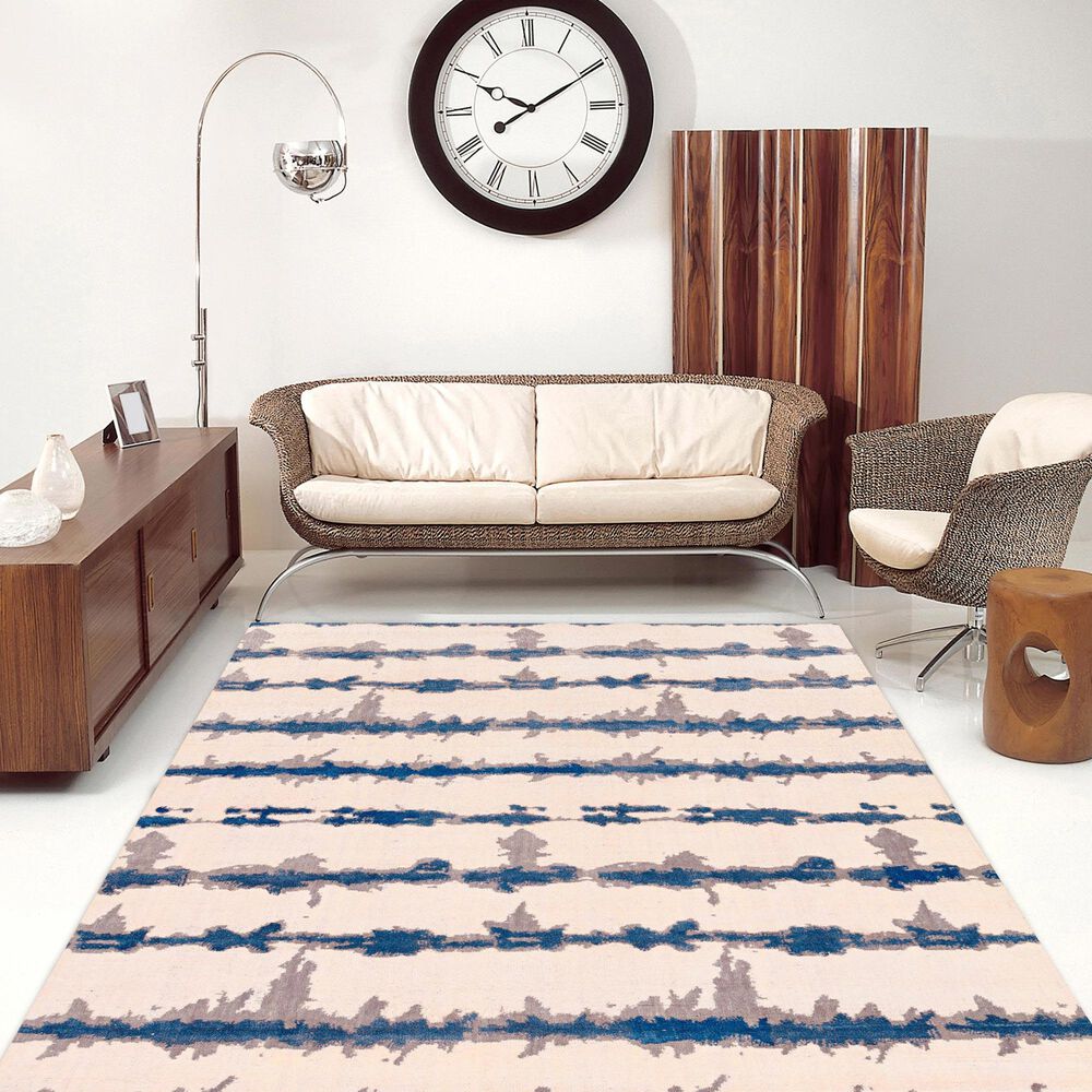 Radici USA Dora 10&#39; x 14&#39; White and Ivory Area Rug, , large