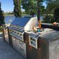 Hestan Aspire 12" Natural Gas Double Side Burner in Stainless Steel, , large