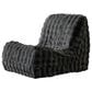 HOMLUX Togo Sofa Bean Bag Chair in Dark Grey, , large