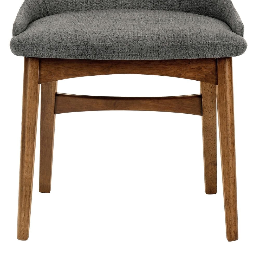 Blue River Azalea Dining Chair in Charcoal/Walnut &#40;Set of 2&#41;, , large