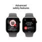 Apple Watch Series 11 (GPS+Cellular) 46mm Natural Titanium Case with Stone Gray Sport Band - M/L - Natural - (2025)(Pre-Order), , large