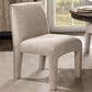 Classic Home Branzon Upholstered Dining Side Chair in Sandy Brown, , large