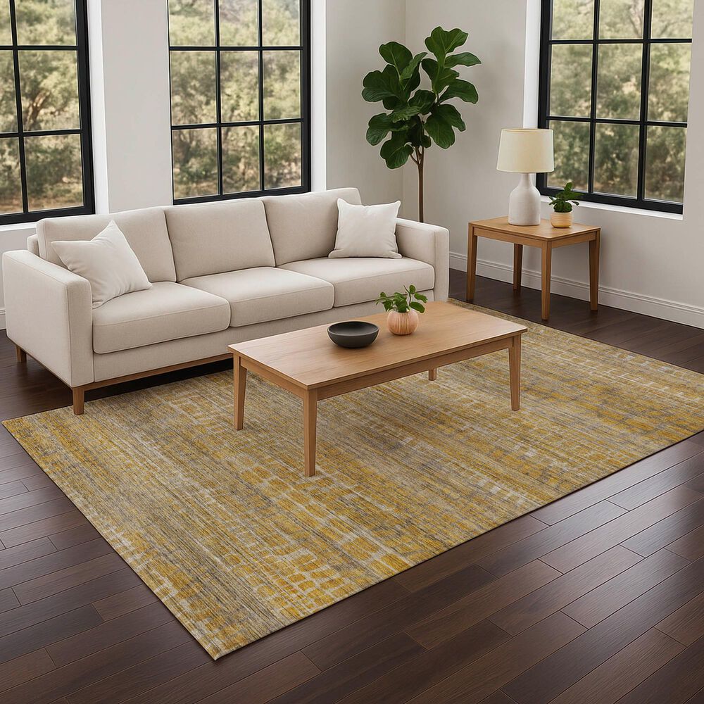 Dalyn Rug Company Nexus Gold 6'6" x 9'6" Area Rug, , large