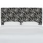 Rifle Paper Co Crafted by Cloth & Company Elly Queen Headboard in Canopy Black/Cream, , large