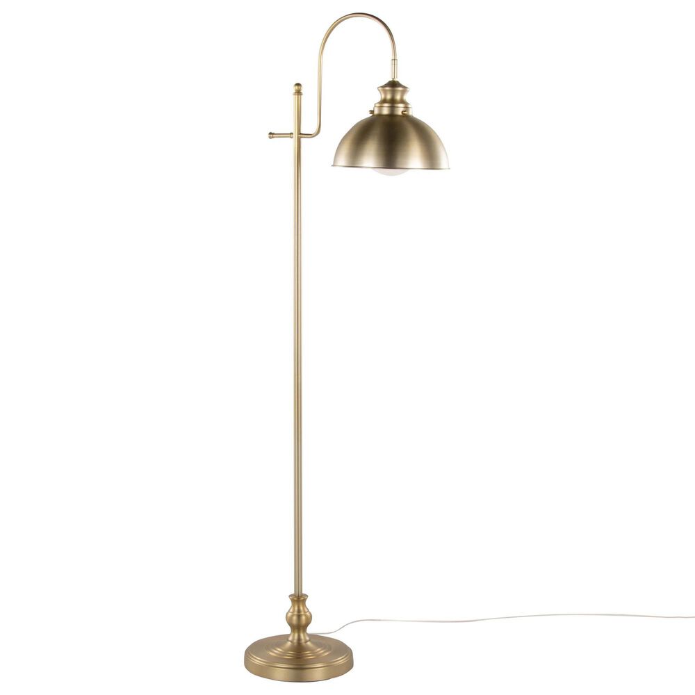 Grandview Gallery Emery Floor Lamp in Gold, , large