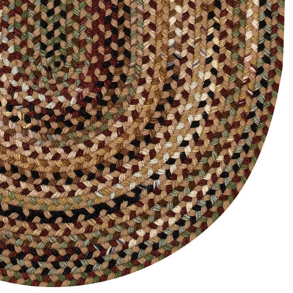 Capel Gramercy 0070-700 9&#39;2&quot; x 13&#39;2&quot; Oval Tan Area Rug, , large
