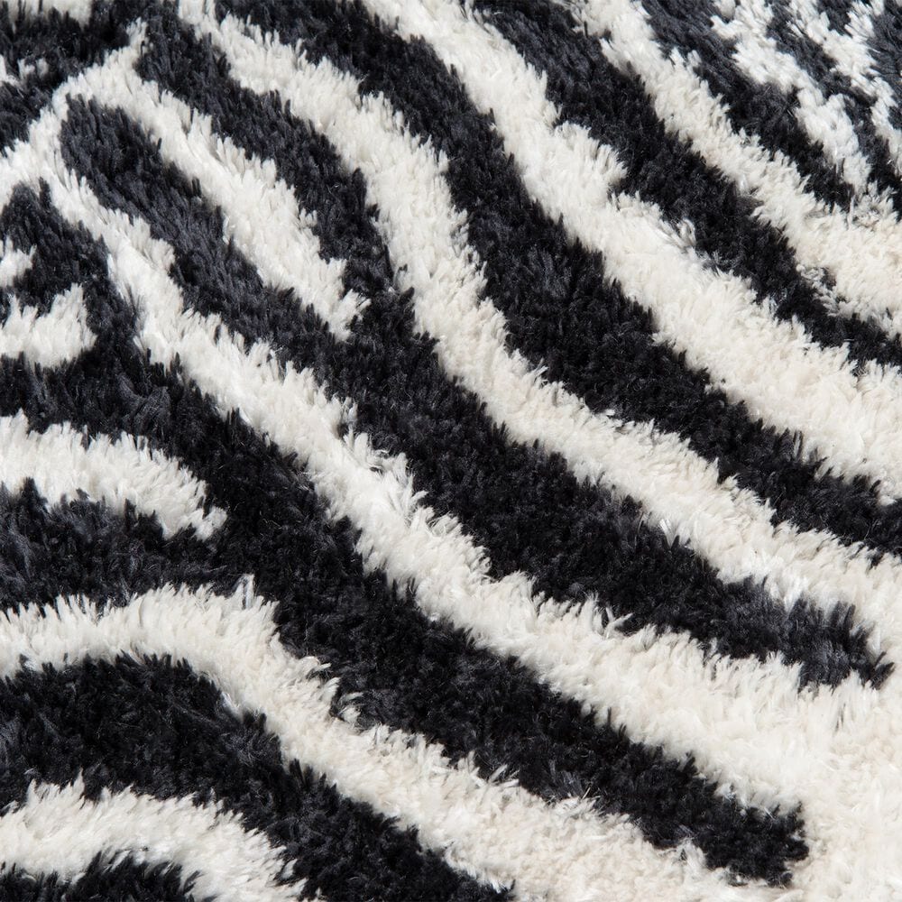 Novogratz Kalahary KAL-1 Black 5" x 7"6" Area Rug, , large