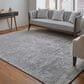 Feizy Eastfield 6989F 10" x 14" Dark Gray Area Rug, , large