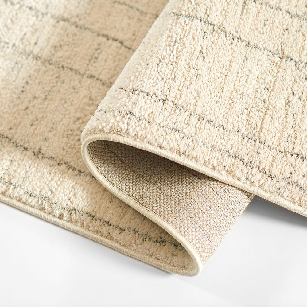 Momeni Wren WRE-1 5&#39;3&quot; x 7&#39;3&quot; Ivory Area Rug, , large