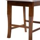 Baxton Studio Aria Counter Height Chair in Grey/Walnut (Set of 2), , large