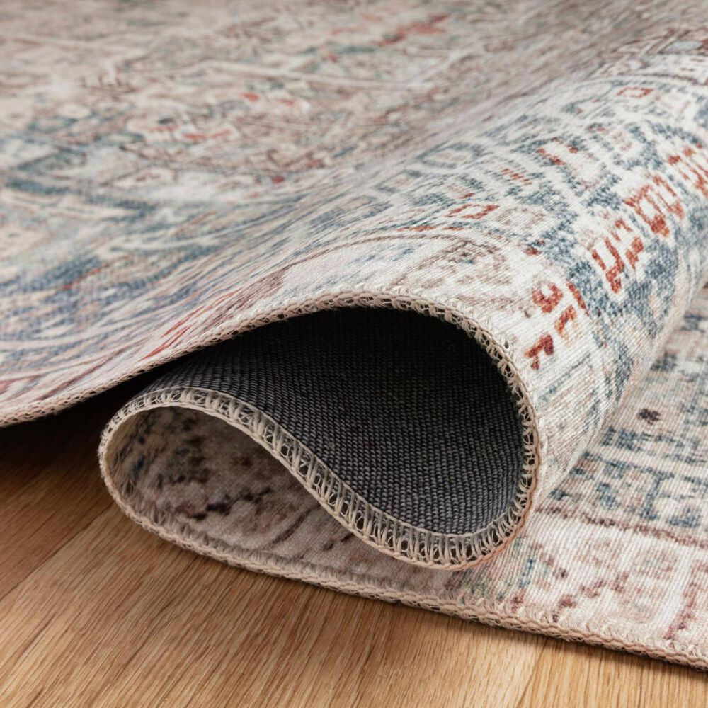 Chris Loves Julia x Loloi Jules 9&#39;6&quot; x 14&#39; Natural and Ocean Area Rug, , large