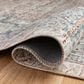 Chris Loves Julia x Loloi Jules 9"6" x 14" Natural and Ocean Area Rug, , large