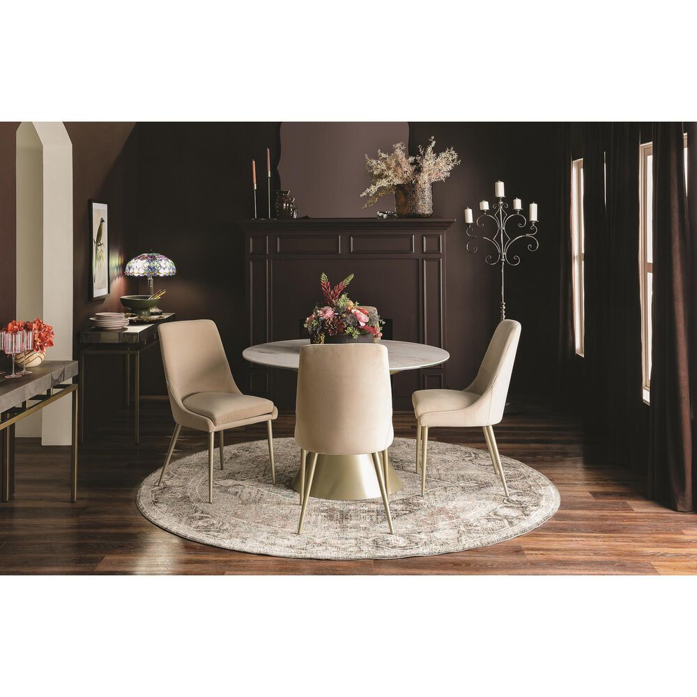 37B Toreno Console Table in Antique Brass and Black, , large