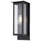 Vaxcel Burr Ridge 1-Light Outdoor Wall Sconce in Matte Black, , large